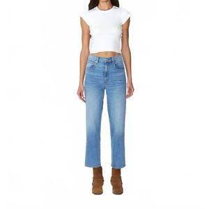 NEW SLVRLAKE london high-rise straight leg jeans in love matters